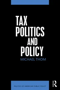 Tax Politics and Policy_cover