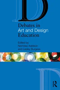 Debates in Art and Design Education_cover