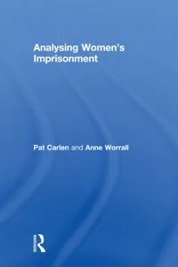 Analysing Women's Imprisonment_cover