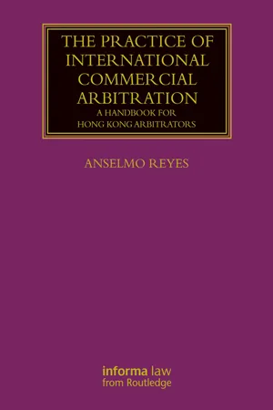 The Practice of International Commercial Arbitration