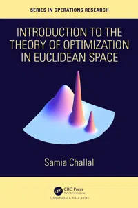 Introduction to the Theory of Optimization in Euclidean Space_cover