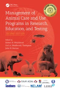 Management of Animal Care and Use Programs in Research, Education, and Testing_cover