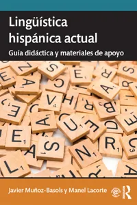 Lingüística hispánica actual: guía didáctica y materiales de apoyo_cover