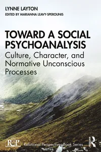 Toward a Social Psychoanalysis_cover