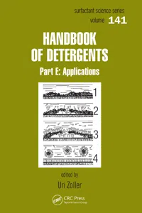 Handbook of Detergents, Part E_cover