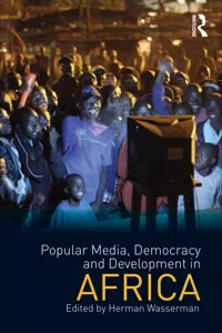 Popular Media, Democracy and Development in Africa_cover