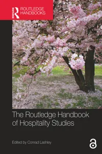 The Routledge Handbook of Hospitality Studies_cover