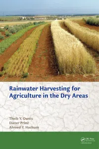 Rainwater Harvesting for Agriculture in the Dry Areas_cover