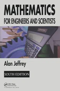 Mathematics for Engineers and Scientists_cover