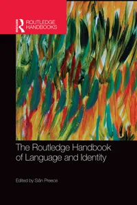 The Routledge Handbook of Language and Identity_cover