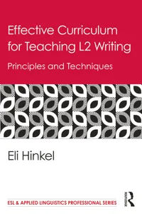 Effective Curriculum for Teaching L2 Writing_cover