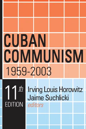 Cuban Communism, 1959-2003