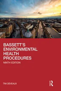 Bassett's Environmental Health Procedures_cover