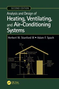 Analysis and Design of Heating, Ventilating, and Air-Conditioning Systems, Second Edition_cover