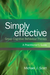 Simply Effective Group Cognitive Behaviour Therapy_cover