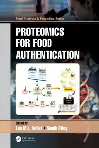 Proteomics for Food Authentication_cover