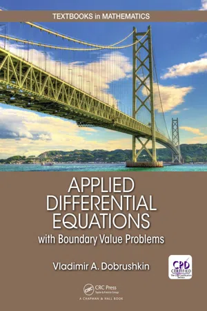 Applied Differential Equations with Boundary Value Problems