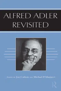 Alfred Adler Revisited_cover