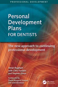 Personal Development Plans for Dentists_cover