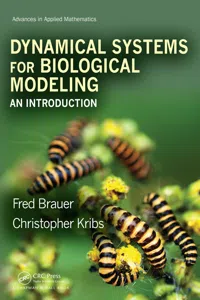 Dynamical Systems for Biological Modeling_cover