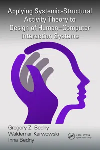 Applying Systemic-Structural Activity Theory to Design of Human-Computer Interaction Systems_cover