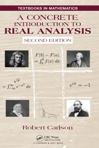A Concrete Introduction to Real Analysis_cover