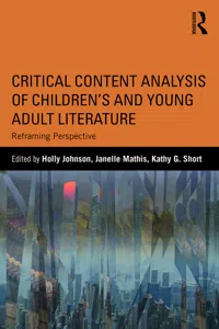 Critical Content Analysis of Children's and Young Adult Literature_cover