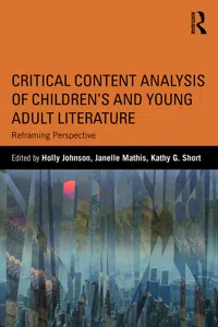 Critical Content Analysis of Children’s and Young Adult Literature_cover