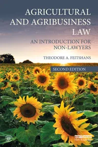 Agricultural and Agribusiness Law_cover