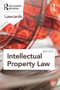 Intellectual Property Lawcards 2012-2013_cover
