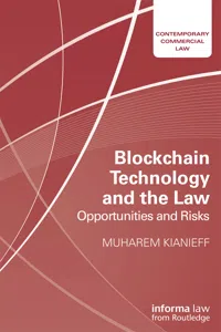 Blockchain Technology and the Law_cover