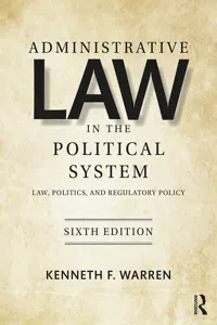 Administrative Law in the Political System_cover