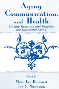 Aging, Communication, and Health_cover