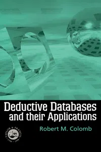 Deductive Databases and Their Applications_cover