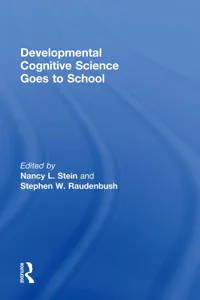 Developmental Cognitive Science Goes to School_cover