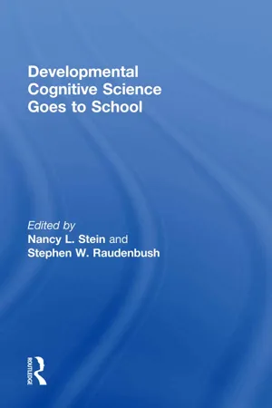 Developmental Cognitive Science Goes to School