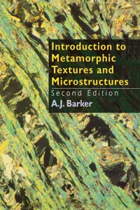 Introduction to Metamorphic Textures and Microstructures_cover