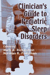 Clinician's Guide to Pediatric Sleep Disorders_cover