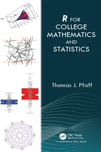 R For College Mathematics and Statistics_cover