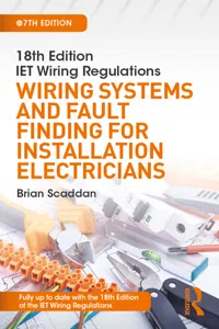 IET Wiring Regulations: Wiring Systems and Fault Finding for Installation Electricians_cover