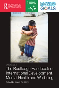 The Routledge Handbook of International Development, Mental Health and Wellbeing_cover