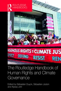 Routledge Handbook of Human Rights and Climate Governance_cover