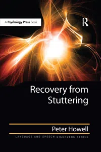 Recovery from Stuttering_cover