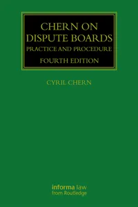Chern on Dispute Boards_cover