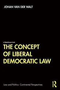 The Concept of Liberal Democratic Law_cover