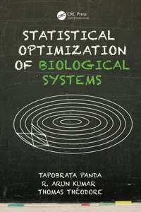 Statistical Optimization of Biological Systems_cover