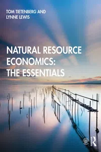 Natural Resource Economics: The Essentials_cover
