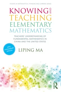 Knowing and Teaching Elementary Mathematics_cover