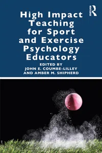 High Impact Teaching for Sport and Exercise Psychology Educators_cover
