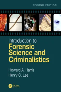 Introduction to Forensic Science and Criminalistics, Second Edition_cover